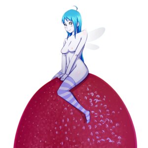 Rating: Explicit Score: 0 Tags: 1girls blue_skin blush breasts fairy female female_only locketmonkey nipples rule34 smile solo wings User: bunchy7s