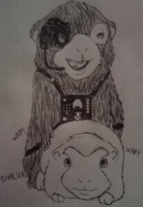 Rating: Explicit Score: 0 Tags: blaster_(g-force) darwin_(g-force) disney g-force male male_only rough_sketch rule34 tagme User: bunchy7s