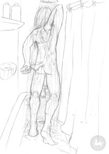 Rating: Explicit Score: 0 Tags: anthro butt canid canine e621 full-length_portrait fur graphite_(artwork) male mammal monochrome mythological_canine mythological_creature mythology portrait rear_view sabretoothed_ermine shower shower_time solo species_transformation traditional_media_(artwork) transformation werecanid werecanine werecreature werewolf User: bunchy7s