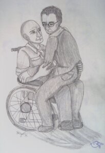 Rating: Explicit Score: 0 Tags: ben_linus john_locke lost_(series) male male_only rule34 shinya-san sketch tagme wheelchair User: bunchy7s