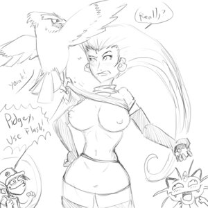 Rating: Questionable Score: 0 Tags: 1:1 2013 anthro areola avian big_breasts bird breasts e621 english_text erect_nipples feathered_wings feathers felid female feral fleatrollus generation_1_pokemon group human human_focus jessie_(team_rocket) male mammal meowth meowth_(team_rocket) monochrome nintendo nipples not_furry_focus pidgey pokemon pokemon_(species) smile team_rocket text wings User: bunchy7s