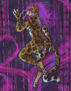 Rating: Questionable Score: 0 Tags: android anthro chassis deervvitch dreadlocks e621 felid female glowing hair jaguar machine mammal pantherine robot science_fiction solo tail tech User: bunchy7s