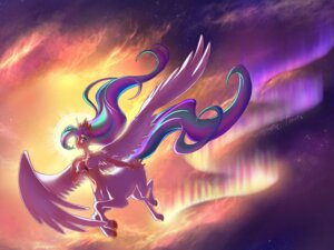 Rating: Safe Score: 0 Tags: 4:3 artofcarmen centaur cloud crown e621 equid equid_taur equine european_mythology feathered_wings feathers female flying friendship_is_magic greek_mythology hair hasbro headgear humanoid_taur long_hair mammal mammal_taur monster_girl_(genre) multicolored_hair my_little_pony mythology outside princess princess_celestia_(mlp) quadruped royalty sky skyscape solo star tail taur text wings User: bunchy7s