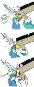 Rating: Safe Score: 0 Tags: antlers beard chimera comic dialogue discord_(mlp) draconequus e621 english_text equid equine eyes_closed facial_hair female feral friendship_is_magic hasbro hi_res horn male mammal mickeymonster my_little_pony mythological_creature mythological_equine mythology pink_eyes princess princess_celestia_(mlp) red_eyes royalty simple_background smile text unicorn white_background wings User: bunchy7s Rating: Safe Score: 0 Tags: antlers beard chimera comic dialogue discord_(mlp) draconequus e621 english_text equid equine eyes_closed facial_hair female feral friendship_is_magic hasbro hi_res horn male mammal mickeymonster my_little_pony mythological_creature mythological_equine mythology pink_eyes princess princess_celestia_(mlp) red_eyes royalty simple_background smile text unicorn white_background wings User: bunchy7s