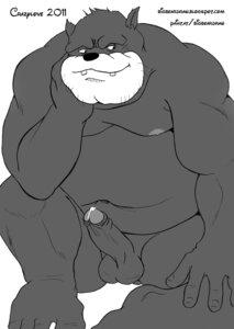 Rating: Explicit Score: 0 Tags: anthro balls bigbeardraw black_fur crazylove disney erection feline goof_troop hand_on_chin humanoid_penis looking_to_the_side male male_only monochrome nude penis pensive peter_pete_sr. precum_bubble rule34 sitting tagme testicles User: bunchy7s