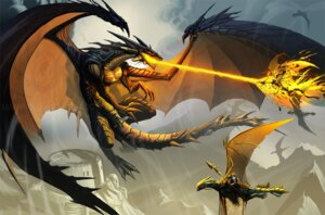 Rating: Safe Score: 0 Tags: ambiguous_gender battle death detailed detailed_background dragon e621 el-grimlock european_mythology feral fire flying group membrane_(anatomy) membranous_wings mythological_creature mythological_scalie mythology scalie tail western_dragon wings User: bunchy7s