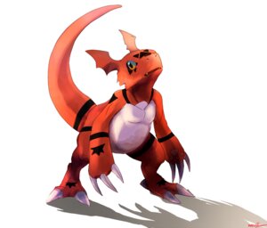 Rating: Safe Score: 0 Tags: 2_toes 3_fingers bandai_namco barefoot black_body black_skin claws digimon digimon_(species) e621 fangs feet fingers front_view guilmon head_wings inverted_zero_unit looking_at_viewer male markings mr-mellowsmile nude open_mouth orange_eyes raised_tail red_body red_skin scalie shadow simple_background solo symbol tail teeth toes unusual_wing_placement white_background white_body white_skin wings zero_unit User: bunchy7s