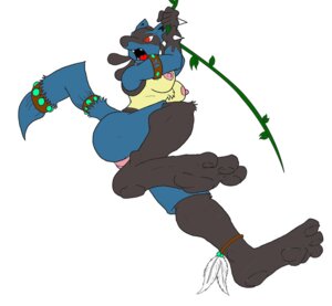 Rating: Explicit Score: 0 Tags: anthro anthro_only barefoot below_view breasts color female female_only fur furry g-birkin hanging lucario nipples pokemon pokemon_(species) pussy rule34 solo tagme vulva zp92 User: bunchy7s