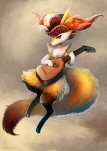 Rating: Safe Score: 0 Tags: ambiguous_gender anthro bard braixen canid canine chest_tuft clothing cloud e621 eldrige flying fur generation_6_pokemon hat headgear headwear inner_ear_fluff lute mammal musical_instrument nintendo orange_eyes oud outside plucked_string_instrument pokemon pokemon_(species) pupils simple_background sky skyscape slit_pupils smile solo string_instrument tuft User: bunchy7s