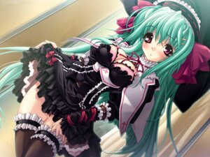 Rating: Explicit Score: 0 Tags: 1girls breasts female game_cg garters gothic green_hair hat kamijou_aya miwa_yoshikazu pink_eyes rule34 skirt skirt_lift solo thighhighs visual_novel_cg zaishuu_-the_sin- User: bunchy7s