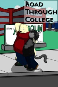 Rating: Safe Score: 0 Tags: 2:3 anthro bear clothed clothing comic cover cover_art cover_page detailed_background duo e621 english_text fully_clothed hybrid jakegr jakegr_(character) male male/male mammal outside overweight romantic romantic_couple ruick tail text User: bunchy7s