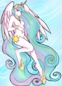 Rating: Questionable Score: 0 Tags: anthro anthrofied breasts crown e621 equid equine feathered_wings feathers female friendship_is_magic fur hair hasbro headgear hi_res honeyappleninja_(artist) horn mammal multicolored_hair my_little_pony mythological_creature mythological_equine mythology princess_celestia_(mlp) solo white_body white_feathers white_fur winged_unicorn wings User: bunchy7s