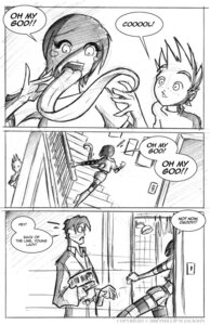 Rating: Questionable Score: 0 Tags: 2008 bathroom blush blush_stickers comic conditional_dnp dialogue duo e621 english_text expansion female freckles greyscale hi_res human inside jollyjack long_tongue male mammal monochrome newspaper scalie shocked stairs surprised text tongue tongue_expansion transformation User: bunchy7s
