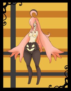 Rating: Explicit Score: 0 Tags: armless breasts demonnyuu e621 female generation_6_pokemon genitals gourgeist hair hair_hand hi_res humanoid long_neck nintendo nipples pink_hair pokemon pokemon_(species) smile solo vulva yellow_eyes yellow_nipples User: bunchy7s