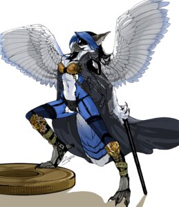 Rating: Questionable Score: 0 Tags: anthro armor avian beak bianka bird black_beak blue_body blue_fur blue_hair blue_jay bra clothed clothing corvid e621 female footwear fur garter_straps hair hybrid jay_(bird) legwear lingerie new_world_jay orange04_(character) oscine panties passerine pose socks solo stirrup_socks stockings unconvincing_armor underwear User: bunchy7s