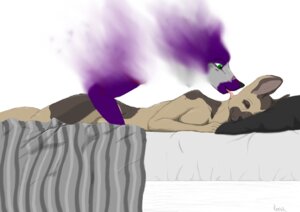 Rating: Safe Score: 0 Tags: amalgam bed breasts canid canine canis digital_media_(artwork) domestic_dog dream duo e621 eyes_closed fantasizing female floating_head furniture german_shepherd ghost herding_dog koosh koosh-ball licking love male male/female mammal pastoral_dog riley_(koosh-ball) sleeping solo_focus spirit tongue tongue_out User: bunchy7s
