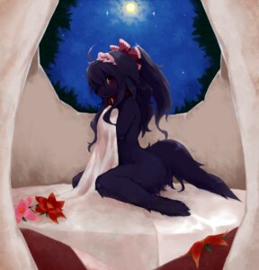 Rating: Safe Score: 0 Tags: 2010 accessory ahoge anthro bangs bed bed_sheet bedding biped black_body black_fur black_hair blush canid canine canis collar covering covering_chest covering_crotch covering_self den detailed_background digital_media_(artwork) domestic_dog e621 eyelashes female flower forest full_moon fur furniture hair hair_accessory hair_between_eyes hair_ribbon hair_tie inside japanese_description kemono long_hair looking_at_viewer mammal moon nervous night nude on_bed outside plant purple_body purple_fur purple_hair red_eyes ribbons romantic romantic_ambiance scenery side_view sitting sky solo star starry_sky tail tree twinkle window window_seat wkar User: bunchy7s
