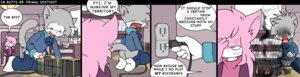Rating: Explicit Score: 0 Tags: aeris_(vg_cats) anthro base_one_layout bell bodily_fluids bold_text butt comic countershading cross-popping_vein dialogue doing_it_wrong domestic_cat duo e621 electrocution electronics english_text felid feline felis female four_frame_image fur genital_fluids genitals grey_body grey_fur highlighted_text humor iconography leo_(vg_cats) male mammal marking_territory object_shot one_row_layout orangebox peeing penis pink_body pink_fur piss_destruction speech_bubble tail text text_emphasis urine urine_on_ground urine_pool urine_stream vg_cats vgbutts User: bunchy7s