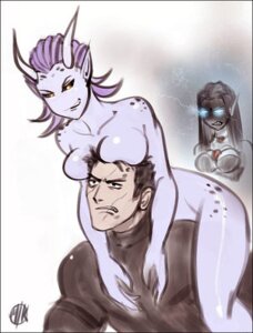 Rating: Questionable Score: 0 Tags: aeldari angry black_hair black_sclera boob_hat breast_rest breasts chaos_daemon cleavage clothed clothing daemon_of_slaanesh daemonette_(warhammer) demon duo_focus e621 electricity elf female front_view frown glowing glowing_eyes group hair horn human humanoid humanoid_pointy_ears low_res male mammal not_furry nude pointy_ears purple_body purple_hair short_hair smile spots unknown_artist warhammer_(franchise) warhammer_40000 yellow_eyes User: bunchy7s