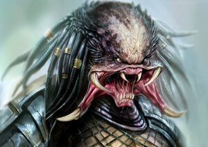 Rating: Safe Score: 0 Tags: 2007 alien angry armor black_hair bust_portrait clothing detailed digital_media_(artwork) dreadlocks e621 fishnet_clothing hair hi_res humanoid male mandibles nebezial not_furry open_mouth portrait predator_(franchise) realistic simple_background solo teeth tusks yautja yellow_eyes User: bunchy7s