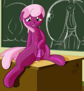 Rating: Explicit Score: 0 Tags: 2012 anus blush bodily_fluids butt chalkboard cheerilee_(mlp) clutterdrop cutie_mark desk e621 earth_pony equid equine female feral friendship_is_magic furniture genital_fluids genitals green_eyes hair hasbro hi_res horse information_board mammal multicolored_hair my_little_pony pink_hair pony ruler sex_education signature sitting solo table tail teats two_tone_hair vaginal_fluids vulva wet User: bunchy7s
