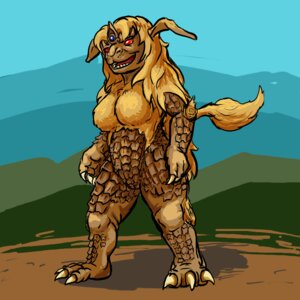 Rating: Questionable Score: 0 Tags: female godzilla_(series) king_caesar oniontrain rule34 rule_63 tagme User: bunchy7s