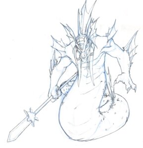 Rating: Safe Score: 0 Tags: anthro apode black_and_white blizzard_entertainment claws conditional_dnp draconcopode e621 fin full-length_portrait holding_object holding_weapon legless male melee_weapon monochrome naga naga_(warcraft) polearm portrait reptile scales scalie sefeiren serpentine simple_background sketch snake solo spear traditional_media_(artwork) warcraft weapon white_background User: bunchy7s