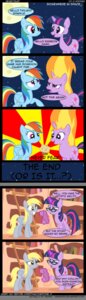 Rating: Safe Score: 0 Tags: absurd_res blonde_hair blue_body blue_feathers blue_fur book comic cutie_mark derpy_hooves_(mlp) dialogue e621 english_text equid equine eyewear feathered_wings feathers female feral fire food friendship_is_magic fur glasses hair hasbro hi_res horn inside ladder library magic mammal moon muffin multicolored_hair my_little_pony mythological_creature mythological_equine mythology night on_model pegasus purple_body purple_fur purple_hair quadruped rainbow_dash_(mlp) rainbow_hair sky space star starry_sky tail text twilight_sparkle_(mlp) two_tone_hair unicorn url veggie55 wings User: bunchy7s