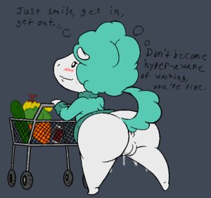 Rating: Explicit Score: 0 Tags: anthro anus banana big_butt blue_clothing blue_sweater blue_topwear blue_turtleneck bluebell blush bodily_fluids bottomless bovid butt candy caprine carrot chocolate chocolate_bar clothed clothing cucumber dessert domestic_sheep e621 female food fruit genital_fluids genitals green_hair grocery_store hair mammal plant public roy_mccloud sheep shopping_cart slightly_chubby smile solo sweater tail text topwear turtleneck vaginal_fluids vegetable vulva wet User: bunchy7s Rating: Explicit Score: 0 Tags: anthro anus banana big_butt blue_clothing blue_sweater blue_topwear blue_turtleneck bluebell blush bodily_fluids bottomless bovid butt candy caprine carrot chocolate chocolate_bar clothed clothing cucumber dessert domestic_sheep e621 female food fruit genital_fluids genitals green_hair grocery_store hair mammal plant public roy_mccloud sheep shopping_cart slightly_chubby smile solo sweater tail text topwear turtleneck vaginal_fluids vegetable vulva wet User: bunchy7s