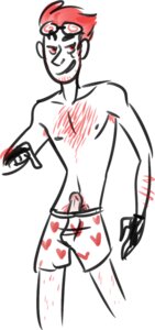 Rating: Explicit Score: 0 Tags: 1boy aged_up armpit_hair beard boxers chest_hair erection gloves goggles jack_spicer male male_only penis pubic_hair red_eyes red_hair rule34 sideburns smug solo stubble tagme techh uncensored underwear xiaolin_showdown User: bunchy7s
