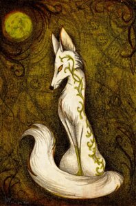 Rating: Safe Score: 0 Tags: 2010 black_nose canid canine culpeofox e621 feral fox full_moon fur male mammal moon nude orange_eyes solo tail whiskers white_body white_fur yellow_body yellow_fur User: bunchy7s