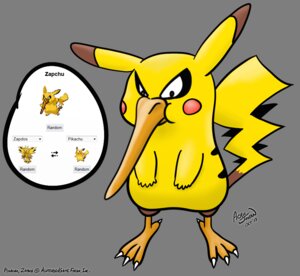 Rating: Safe Score: 0 Tags: acru_jovian alpha_channel ambiguous_gender avian beak bird claws e621 fakemon feral fur fusion generation_1_pokemon group hybrid legendary_pokemon mammal nintendo pikachu pokemon pokemon_(species) pokemon_fusion reference_image rodent simple_background solo_focus transparent_background yellow_body yellow_fur zapdos User: bunchy7s