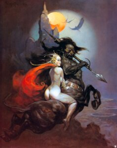 Rating: Questionable Score: 0 Tags: black_hair butt cape centaur clothing duo_focus e621 equid equid_taur equine european_mythology fantasy fantasy_world female feral fierce frank_frazetta greek_mythology group hair hi_res hooves human humanoid_taur jewelry male mammal mammal_taur melee_weapon moon mountain muscular muscular_male mythology nipples nude oil_painting_(artwork) outside painting_(artwork) polearm quadruped riding spear tail taur traditional_media_(artwork) traditional_painting_(artwork) weapon User: bunchy7s
