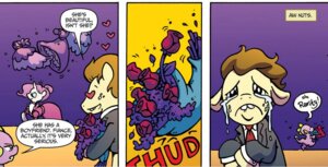 Rating: Safe Score: 0 Tags: 2013 bodily_fluids brown_hair clothed clothing crying dragon dress e621 english_text equid equine eyes_closed female flower freckles friendship_is_magic fur green_eyes group hair hasbro hayseed_turnip_truck_(mlp) heart_symbol horn katiecandraw male mammal my_little_pony mythological_creature mythological_equine mythological_scalie mythology plant purple_hair rarity_(mlp) scalie spike_(mlp) suit tears text unicorn white_body white_fur User: bunchy7s
