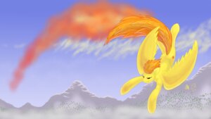 Rating: Safe Score: 0 Tags: cutie_mark detailed_background e621 equid equine feathered_wings feathers female feral flying friendship_is_magic hasbro mammal mountain my_little_pony mythological_creature mythological_equine mythology pegasus quadruped solo spitfire_(mlp) tail toony unknown_artist wings wonderbolts_(mlp) yellow_body yellow_feathers User: bunchy7s Rating: Safe Score: 0 Tags: cutie_mark detailed_background e621 equid equine feathered_wings feathers female feral flying friendship_is_magic hasbro mammal mountain my_little_pony mythological_creature mythological_equine mythology pegasus quadruped solo spitfire_(mlp) tail toony unknown_artist wings wonderbolts_(mlp) yellow_body yellow_feathers User: bunchy7s
