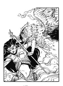 Rating: Safe Score: 0 Tags: armor armwear avian beak black_and_white bridal_gauntlets clothing dennis_cramer dungeons_and_dragons duo e621 elf feathered_wings feathers female hair hasbro holding_object holding_weapon humanoid humanoid_pointy_ears long_hair melee_weapon mialee midriff monochrome monster pointy_ears polearm smoke staff weapon wings wizards_of_the_coast User: bunchy7s