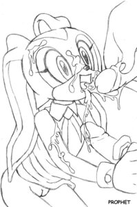 Rating: Explicit Score: 0 Tags: anthro bodily_fluids clothing cream_the_rabbit cum cum_in_mouth cum_inside duo e621 erection fellatio female female_focus genital_fluids genitals handjob humanoid_genitalia humanoid_penis lagomorph leporid long_ears male male/female mammal mmf monochrome oral penile penis prophet rabbit sega sex simple_background solo_focus sonic_the_hedgehog_(series) vulva white_background young young_anthro User: bunchy7s