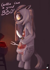 Rating: Questionable Score: 0 Tags: barbecue blood bodily_fluids cupcakes_(mlp_fanfic) e621 earth_pony equid equine female feral friendship_is_magic gore grill grill_fork hasbro hi_res horse imaajfpstnfo insane knife mammal my_little_pony pinkamena_(mlp) pinkie_pie_(mlp) pony semi-anthro solo tail User: bunchy7s