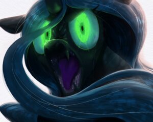 Rating: Safe Score: 0 Tags: 5:4 angry arthropod blue_hair changeling_(mlp) e621 fangs female feral friendship_is_magic green_eyes hair hasbro long_hair looking_at_viewer my_little_pony queen_chrysalis_(mlp) solo sunibee teeth User: bunchy7s