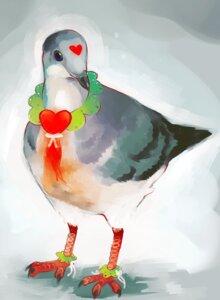 Rating: Safe Score: 0 Tags: anghel_higure avian beak bird black_eyes columbid dove e621 feathers feral grey_body grey_feathers hatoful_boyfriend heart_symbol helloxav luzon_bleeding-heart magical_girl_outfit male red_body red_feathers simple_background solo source_request standing white_body white_feathers User: bunchy7s