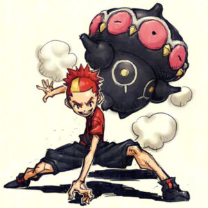 Rating: Safe Score: 0 Tags: 1:1 5_fingers black_body bottomwear buck_(pokemon) claydol clothed clothing crouching duo dust e621 fingers flying footwear fully_clothed generation_3_pokemon hair human low_res male mammal may_dog multi_eye multicolored_hair nintendo not_furry nude open_mouth open_smile pokemon pokemon_(species) red_hair shirt shoes short_hair shorts simple_background smile tan_body tan_skin toony topwear white_background User: bunchy7s