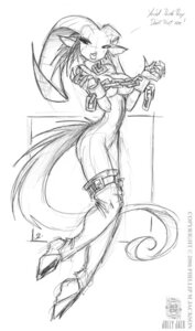 Rating: Questionable Score: 0 Tags: anthro bdsm bondage bound chain clothing conditional_dnp demon e621 female hooves horn jollyjack legwear monochrome nude simple_background sketch solo stockings tail white_background User: bunchy7s