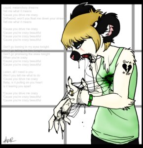 Rating: Questionable Score: 0 Tags: alternative_fashion anthro black_border blonde_hair border broken_heart e621 female glamfur goth hair hanson_(band) heart_symbol lemur lyrics mammal open_mouth primate short_hair solo strepsirrhine tattoo zeriara zeriara_(character) User: bunchy7s Rating: Questionable Score: 0 Tags: alternative_fashion anthro black_border blonde_hair border broken_heart e621 female glamfur goth hair hanson_(band) heart_symbol lemur lyrics mammal open_mouth primate short_hair solo strepsirrhine tattoo zeriara zeriara_(character) User: bunchy7s