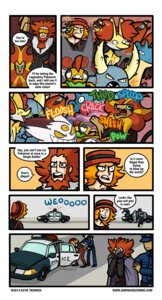Rating: Safe Score: 0 Tags: 2014 anthro awkwardzombie canid canine car comic delphox dialogue e621 english_text generation_1_pokemon generation_5_pokemon generation_6_pokemon gengar grandfathered_content hi_res human katie_tiedrich lapras lysandre_(pokemon) male mammal nintendo pinsir pokemon pokemon_(species) police pyroar scrafty talonflame team_flare text vehicle User: bunchy7s