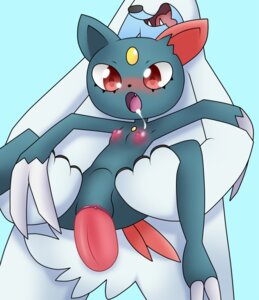 Rating: Explicit Score: 0 Tags: 2_toes abdominal_bulge anthro beartic big_ears big_eyes big_penis black_nose blue_background blush bodily_fluids breasts carrying_another claws clitoris dominant drooling duo e621 erection faceless_character faceless_male feet female female_penetrated front_view fur generation_2_pokemon generation_5_pokemon genitals glistening grasp grey_nose happy hi_res ice icicle interspecies larger_dom larger_male male male/female male_penetrating male_penetrating_female mammal mustelid nintendo nipples nude open_mouth pawpads paws penetration penile penile_penetration penis penis_in_vagina pink_penis pokemon pokemon_(species) raised_arm raised_leg razzberri red_eyes saliva sex shadow sharp_teeth simple_background size_difference smaller_female smaller_penetrated smile sneasel spread_legs spreading stretched_vagina teeth toes tongue vaginal vaginal_penetration vulva white_body white_fur User: bunchy7s
