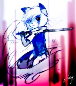 Rating: Safe Score: 0 Tags: adolescent anthro canid canine e621 ellebellebuu fox hi_res holding_melee_weapon holding_object holding_sword holding_weapon looking_at_viewer male mammal maverick_skye melee_weapon red_eyes solo sword weapon young young_anthro young_male User: bunchy7s
