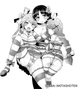 Rating: Explicit Score: 0 Tags: blush body_blush bondage bow breasts chains choker criminal_girls eba female flower garter_belt hair_ornament hairbow kisaragi_(criminal_girls) large_breasts long_hair monochrome off_shoulder panties rule34 striped striped_panties sweat thighhighs tomoe_(criminal_girls) underwear User: bunchy7s