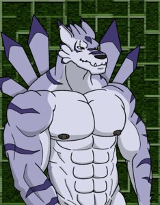 Rating: Questionable Score: 0 Tags: abs anthro bandai_namco big_muscles canid canine digimon digimon_(species) e621 ear_piercing eye_scar facial_scar fur garurarimon green_background half-length_portrait male mammal muscular muscular_anthro muscular_male nipples piercing portrait purple_body purple_fur scar simple_background solo weregarurumon white_body white_fur wolfoxokamichan User: bunchy7s Rating: Questionable Score: 0 Tags: abs anthro bandai_namco big_muscles canid canine digimon digimon_(species) e621 ear_piercing eye_scar facial_scar fur garurarimon green_background half-length_portrait male mammal muscular muscular_anthro muscular_male nipples piercing portrait purple_body purple_fur scar simple_background solo weregarurumon white_body white_fur wolfoxokamichan User: bunchy7s