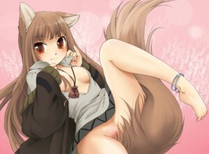 Rating: Explicit Score: 0 Tags: 1girls blush boyfriends_shirt breasts clothing female holo huge_eyes ikuta_takanon rule34 small_breasts solo spice_and_wolf tagme wearing_others_clothes User: bunchy7s