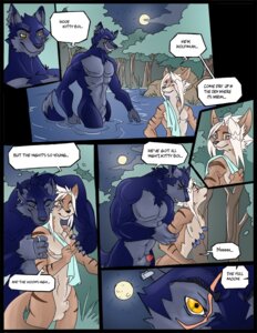 Rating: Explicit Score: 0 Tags: balls big_muscles canid canine canis comic detailed_background dialogue dredger duo e621 english_text felid flaccid forest genitals interspecies lake larger_male male male/male mammal moon multiple_scenes muscular muscular_male mythological_canine mythological_creature mythology nude outside penis plant scar size_difference smaller_male text tree werecanid werecanine werecreature werewolf wolf User: bunchy7s